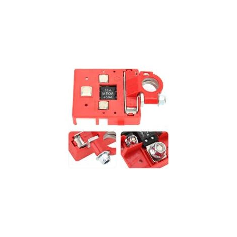 Conector de cabezal de celda de batería, terminal de distribución de batería de automóvil de liberación rápida de 32 V 400 A - Crezuo