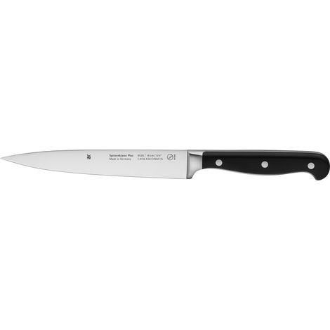 WMF Spitzenklasse Plus Coltello da Preparazione, con Tecnologia Performance Cut, Metallo, Nero, 16 cm (1/5)