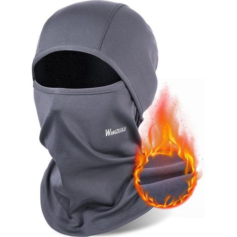 Masque d'hiver thermique polaire pour homme et femme, protection froid et vent (1/5)