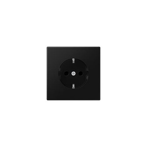 Jung Presa SCHUKO®, 16 A 250 V , Duroplast verniciato, Serie LS, nero grafite opaco LS 1520 SWM