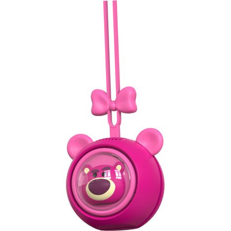 Ventilateur de cou portable, silencieux et efficace, à 3 vitesses, avec une forme mignonne et un design amusant. Idéal pour les filles et les étudiantes (Type 1). (1/5)