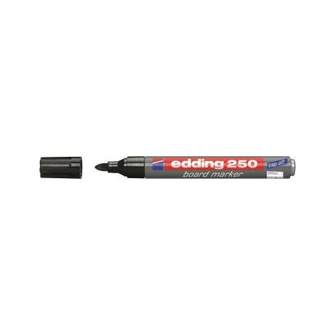 Edding 250 Pennarello per Lavagna Nero Schwarz (4-250001) (4250001)