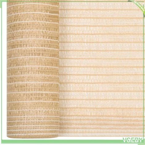 Filet brise-vue - FAFEICY - 149462 - Beige - 1 x 25 m - 195 g/m² (1/3)