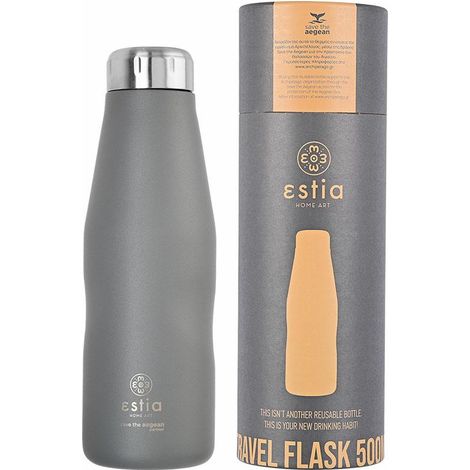 Borraccia termica da 500 ml color grigio fiordo (1/5)