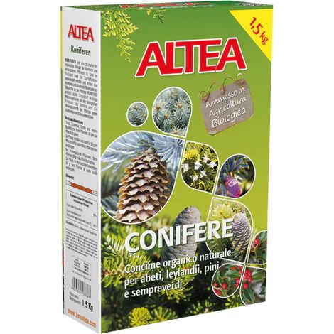 Engrais organique granulaire à libération lente Altea Conifere