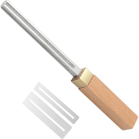 Lime frettes guitare réparation 4 tailles : étroits moyens larges plats, manche bois, lutherie guitares ukulélés basses banjos mandolines. (1/5)