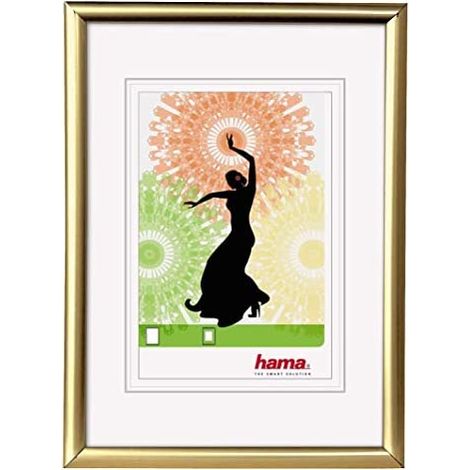 Hama 66492 - Marco de Fotos, Color Dorado (1/3)