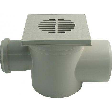 Kellerablauf Oberteil drehbar Ansch.DN 110/DN 75, 150x150mm (1/5)