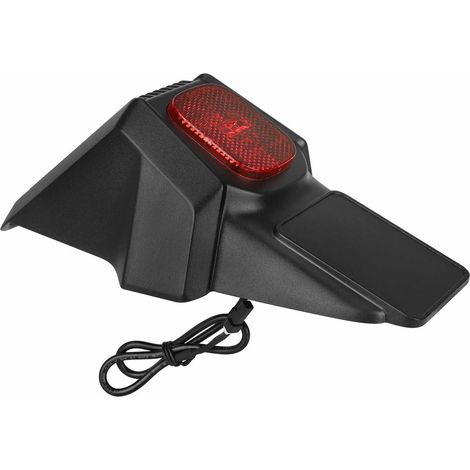 Passend für Größe 9 ZT3/ZT3Pro Scooter: Hinterradkotflügel mit Rücklicht, Zubehör für Scooter-Hinterradkotflügel
