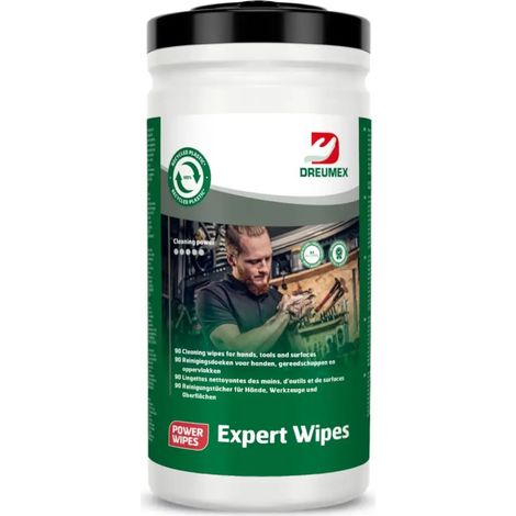 DREUMEX Expert Wipes Reinigungstücher für Hände & Haut (1/4)