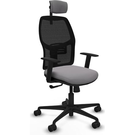 Silla piqueras y crespo Alfera negro soporte ergonómico ajustable (1/2)