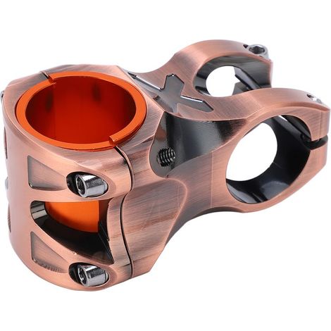 Potence vélo VTT court 0 degré en alliage d'aluminium creux 31,8x50mm pièce de direction (1/5)