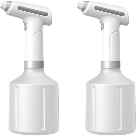 Lot de 2 pulvérisateurs électriques automatiques pour jardin, flacon pulvérisateur rechargeable par USB, pulvérisateur portable pour terrasse et pelouse (1/5)