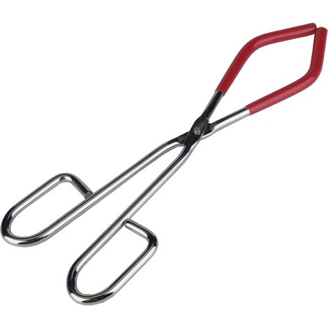 Laborzange aus Edelstahl für Bechergläser, 26 cm, Greifwerkzeug für den naturwissenschaftlichen Unterricht (1/3)