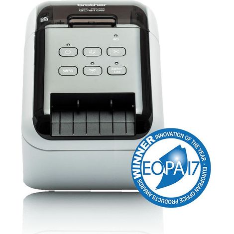 Brother QL-810W impresora de etiquetas Térmica directa Color 300 x 600 DPI 176 mm/s Inalámbrico y alámbrico DK Wifi