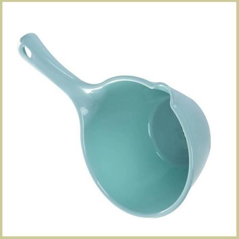 Cocosity Scoop d'eau (Bleu)Pelle à Eau En Plastique à Poignée Longue Louche D’eau De Grande OB articles cuillere Bleu (1/4)