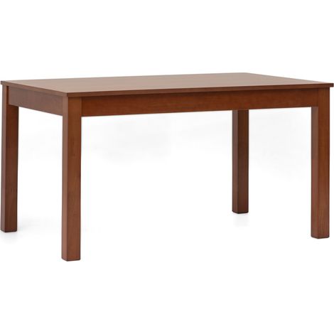 Mesa de Comedor extensible 135 a 180x90x75cm en maderas naturales color cerezo (1/5)