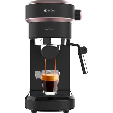 Cecotec Cafetera Express Cafelizzia 890 Rose. Espressos y Cappuccino, 1350 W, Sistema Thermoblock, 20 Bares (1/5)