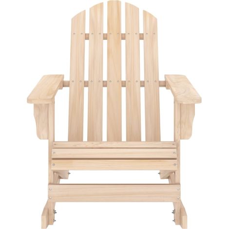 Maison Exclusive - Adirondack-Schaukelstuhl Massivholz Tanne