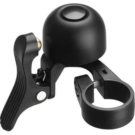 Campanello per bicicletta per il lato destro del manubrio - nero (1/5)