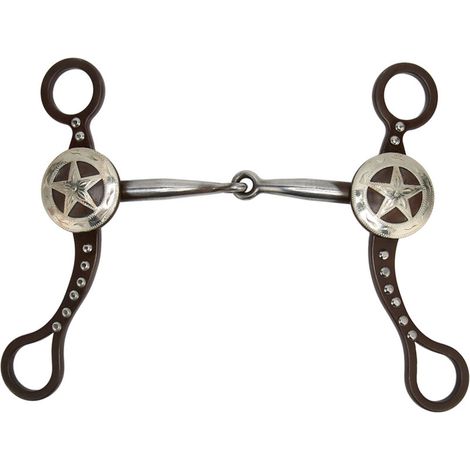 Morso per cavallo intagliato a mano, bronzo antico, briglia in acciaio inossidabile antiruggine per corse -Crezuo