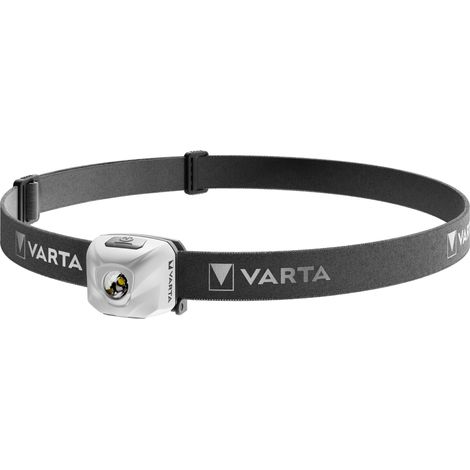 Varta – Lampe frontale ultralégère 300 lm – Alimentation USB – Autonomie jusqu'à 2h – Étanche IPX4 pour activités outdoor - 18631101401