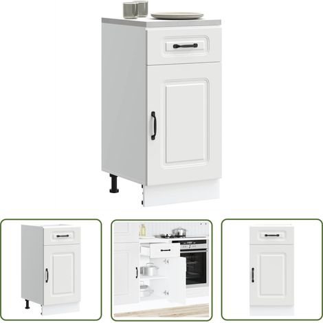 vidaXL Küchenunterschrank Kalmar Weiß Holzwerkstoff (1/5)