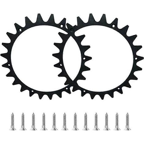 2 pièces tondeuse à gazon Spikes pour Worx pour LANDROID tonte Robot l Lawnmower 225mm taille haie jardin Power outils (1/5)