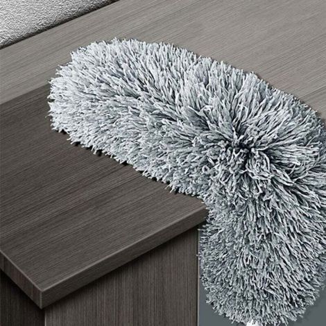 Balai rétractable - Manche long - Flexible - Pour espaces étroits - Set B - Rétractable - Nettoyage efficace - Léger (1/5)