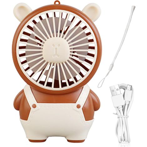 Petit Ventilateur Bureau Interfaces USB  Faible bruit  Compact (1/5)