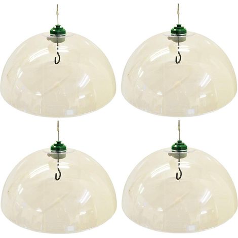 Squirrel Proof Baffle Protection for Wild Bird Feeders (Set of 4) (1/5)