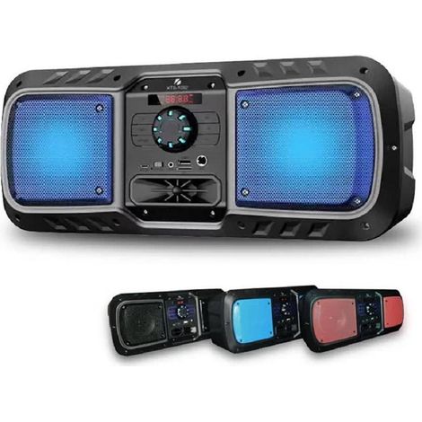 Linq - Altoparlante Speaker Cassa Amplificata Bluetooth Kts-1082 Radio Fm Tf Usb Aux Mic - (1/5)