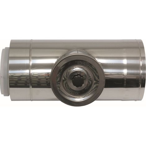 Vaillant Elément de révision DN 225/160 inox pour système d'évacuation façade DN 160, 0020095589