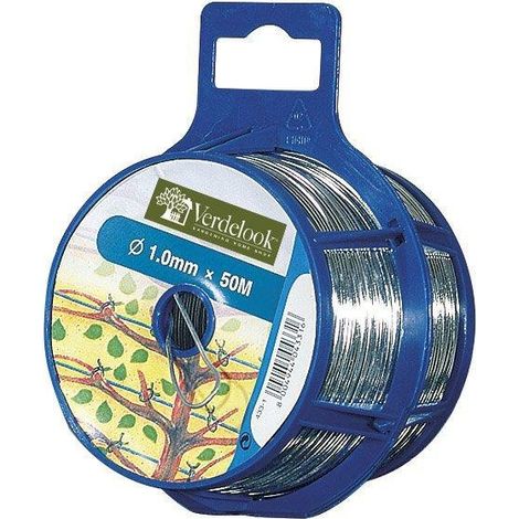 Verzinkter Draht in Spule 50m x 0.1mm