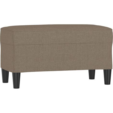 Banc d'entrée - Banc intérieur Taupe 70x35x41 cm Tissu fr9455 - Maison La Vie (1/5)