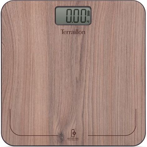 Pèse-personne électronique sans pile ni batterie 180kg/100g - Terraillon - POWERFREENATURA