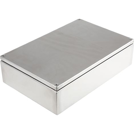 Boitier de raccordement en Acier inoxydable 300 x 80 x 200mm, IP66 ( Prix pour 1 ) (1/2)