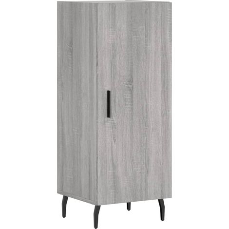Maison Exclusive - Buffet Sonoma gris 34,5x34x90 cm Bois d'ingénierie (1/5)