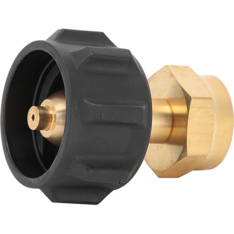 Connecteur universel QCC 20 lb pour le remplissage de bouteilles de propane jetables 1 à 1 lb (1/5)