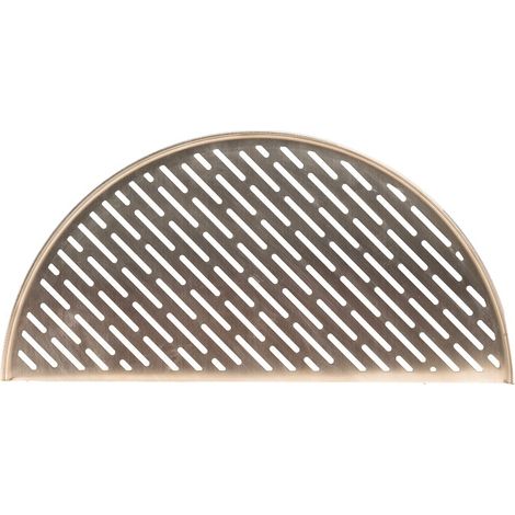 Plaque Inox Demi-Lune - Barbecue Big Joe Kamado (1/2)