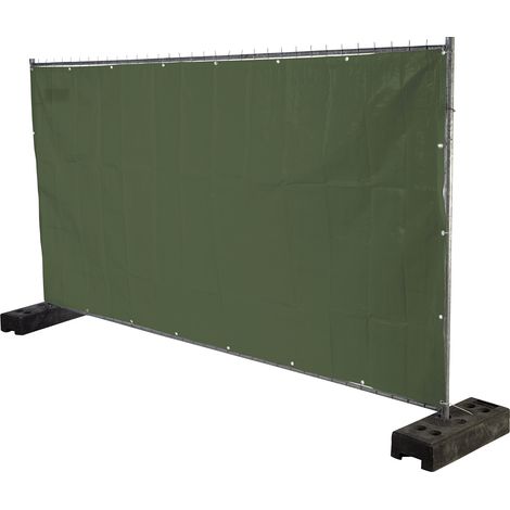 Zauntuch Grün 1,76 x 3,41 Meter - Pro Stück