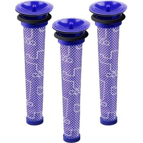 Préfiltre dyson dc62 v6 v7 v8, Filtre Dyson V6,Aspirateur，Accessoires Rechange Filtre Pré Moteur-aspirateur dyson