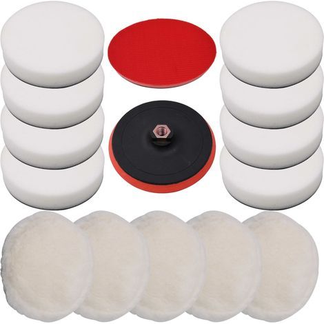 Set mit 14 Polierschwämmen, 180 mm (1/5)