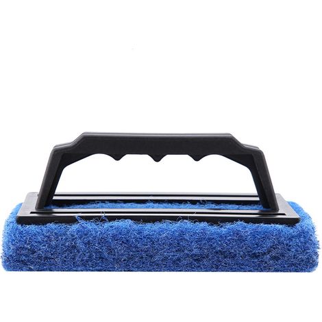 Brosse de nettoyage flottante, 5,7 x 3,5 2,7 pouces, brosse de nettoyage d'aquarium en plastique, outil de conception humanisé léger pour aquariums et cuisine domestique (1/5)