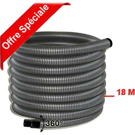 Flexible standard PH rétractable dans le mur - compatible Retraflex - longueur au choix (de 9 à 18m) - 18m