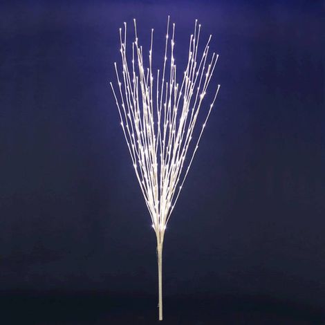 Branche lumineuse 180CM 288 LED blanc chaud tronc blanc (1/2)