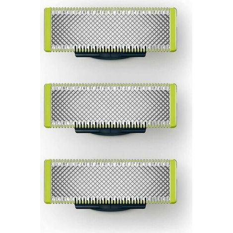 3 lames de rechange pour rasoir Philips Oneblade (1/4)