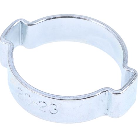 Collier de serrage pour tuyau de type O, Acier, 20  23mm ( Prix pour Sachet de 15 )