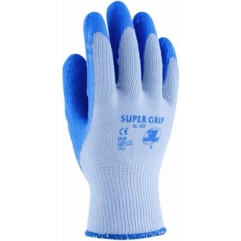 Guante const. m08 p/latex rug supergrip pol/alg az 3l