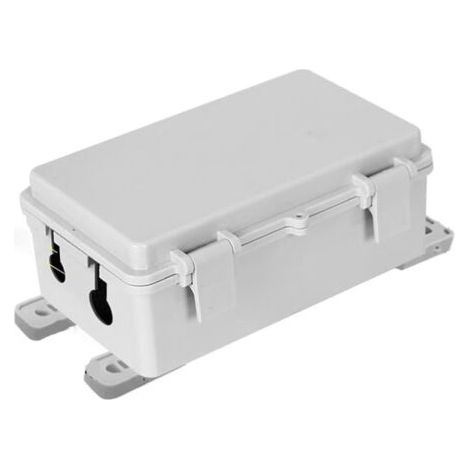 Boîtier de jonction verrouillable étanche pour câble de connexion électrique intérieur extérieur Prise d'alimentation étanche verrouillable (1/5)